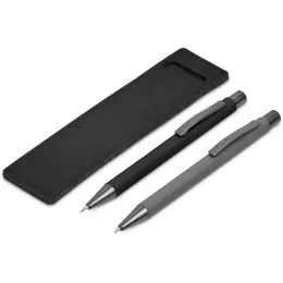 Oberlin Ball Pen & Pencil Set Grey
